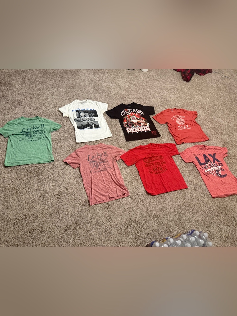 Bundle of men’s t shirts size small